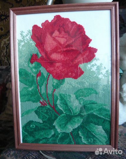 Картина вышитая крестом