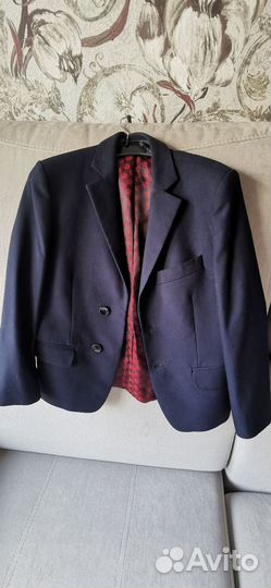 Пиджак школьный для мальчика 134 140