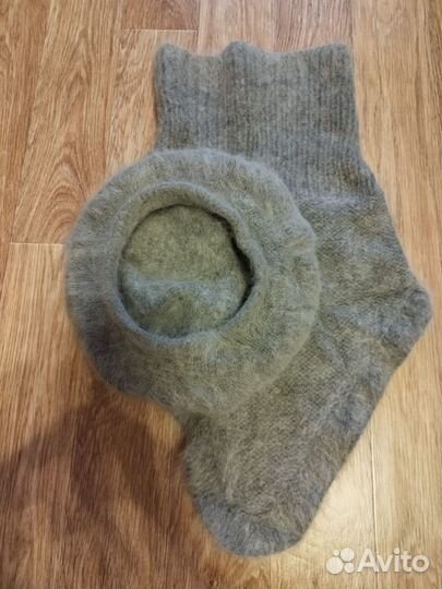 Берет женский зимний Ангора