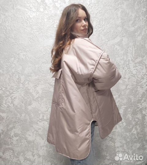 Куртка демисезонная женская оверсайз