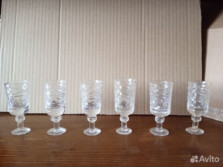 Стаканы Стопки Фужеры Рюмки СССР