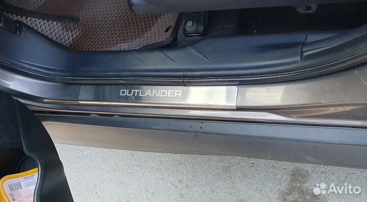 Накладки порогов (4 шт.) Outlander XL 2005-2012