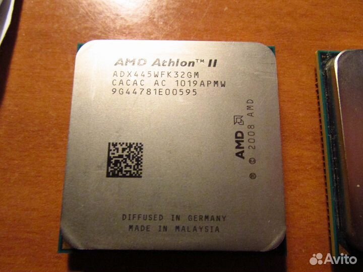 Процессоры AMD Athlon II X3 445 и 440 AM3 сокет