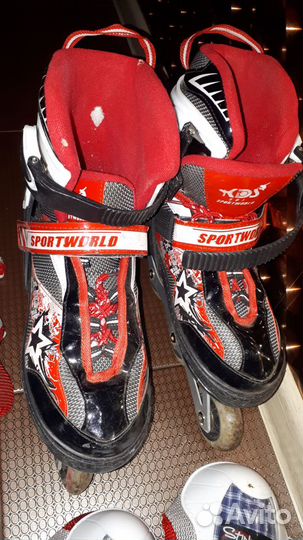 Роликовые коньки подростковые 37