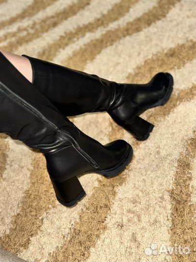 Сапоги женские натуральная кожа