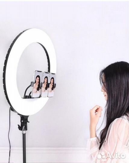 Кольцевая LED лампа 49см 600 светодиодов / Новая