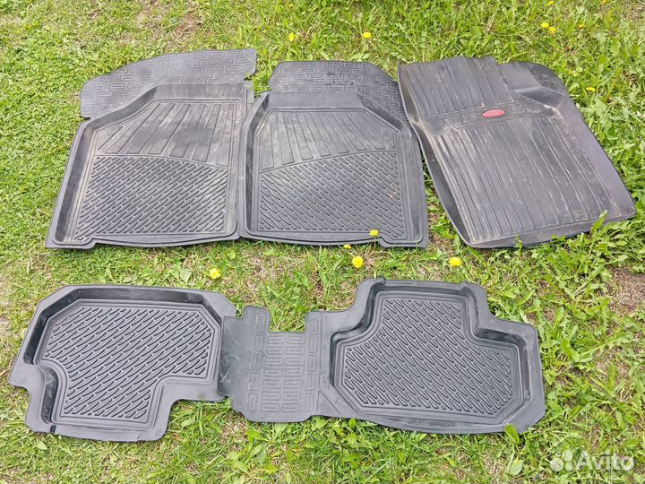 Автомобильные коврики резиновые ваз