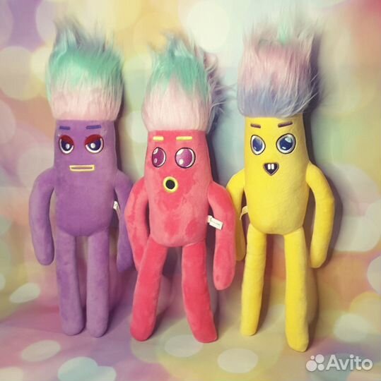 Мягкие игрушки мультяшные Сосисоны