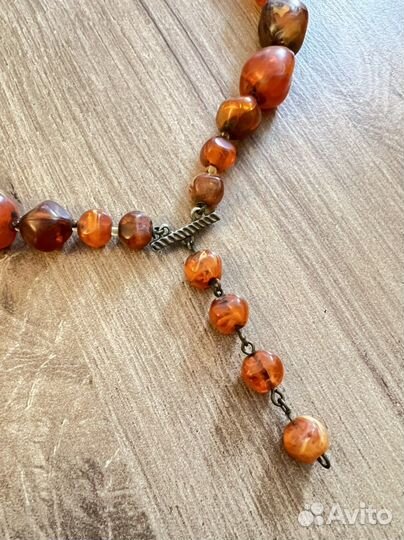 Буссы, ржерелье, колье, коралл