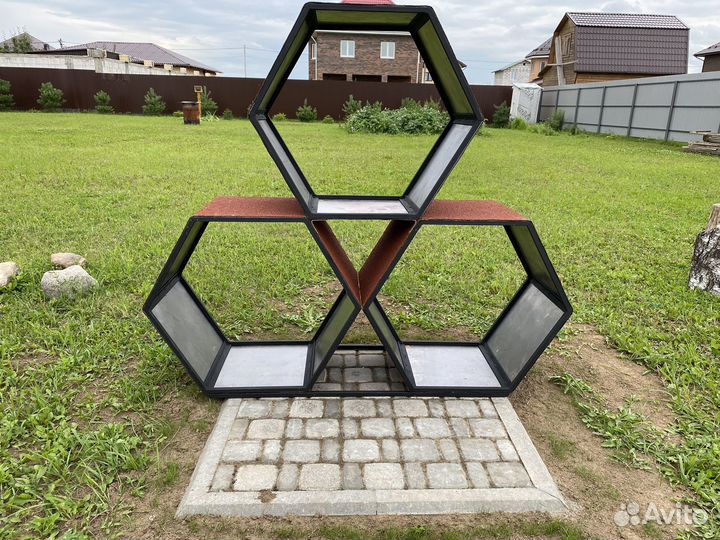 Дровница уличная 