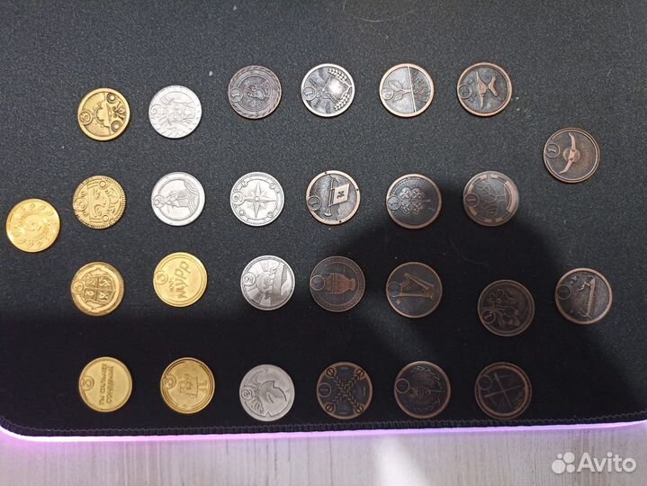 Монеты с пятерочки коллекция