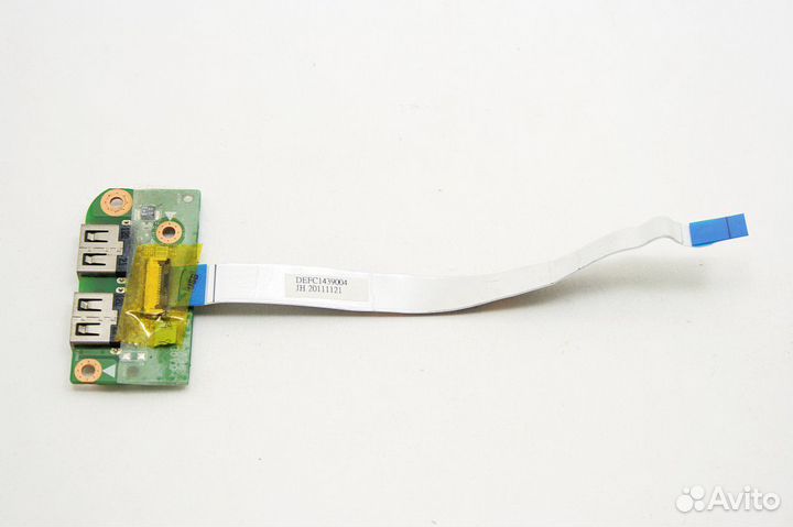 Доп. плата с разьемами USB ноутбука Toshiba L750