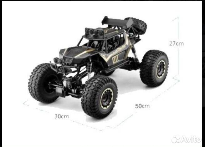 Машинка вездеход радиоуправление Багги 4WD новая