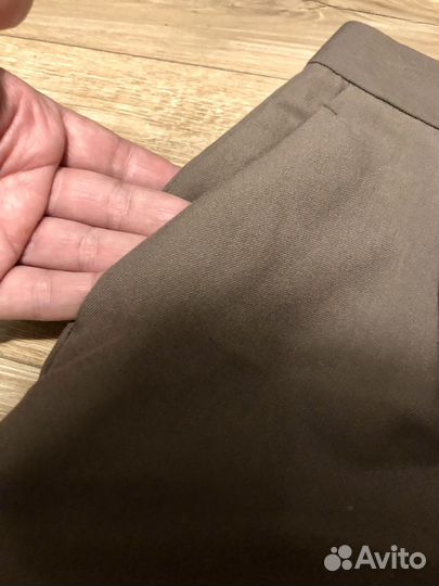 Брюки женские прямые коричневые O'stin Р46