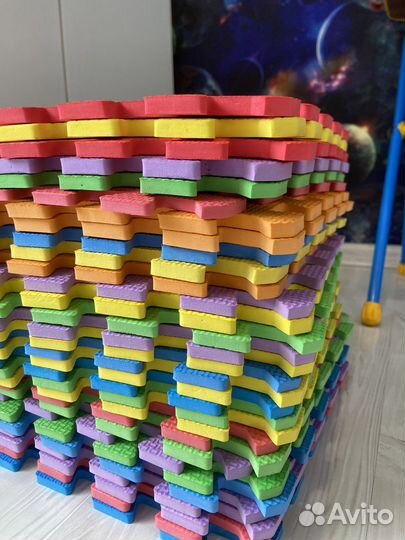 Развивающий коврик пазл