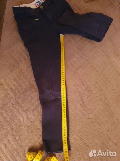 Бриджи для верховой езды детские 6-8 лет