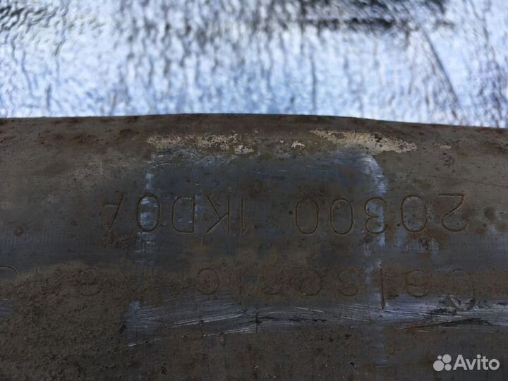 Глушитель Nissan Juke Ниссан Жук 4WD MR16DDT 1.6