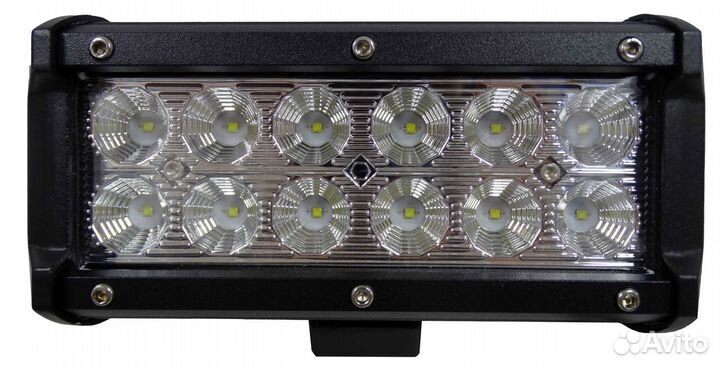 Cветодиодная противотуманная фара 36W 12 LED flood