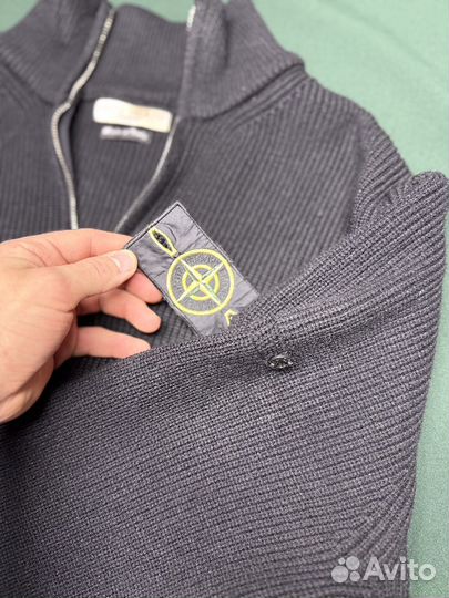 Stone island свитер на молнии (Оригинал Винтаж)