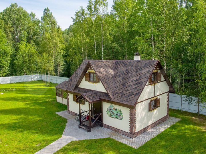 Коттедж 110 м² на участке 39 сот.