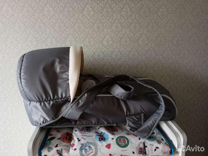 Сумка-переноска Babyton, серая