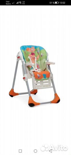 Стульчик для кормления Chicco Polly