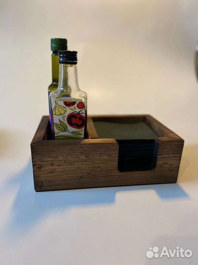 Салфетница из дерева