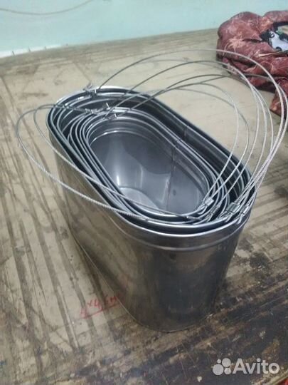 Котелки туристские нержавейка без крышки