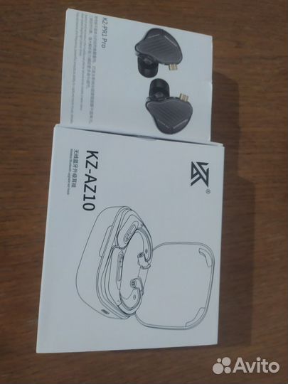 Наушники kz pr-1 pro и кейс беспроводной