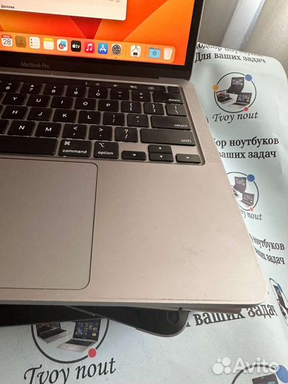 MacBook Pro 13 2019, 100 циклов, 256gb SSD