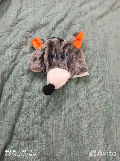 Головной убор от костюма волка