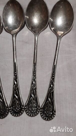 Чайные ложки мельхиор