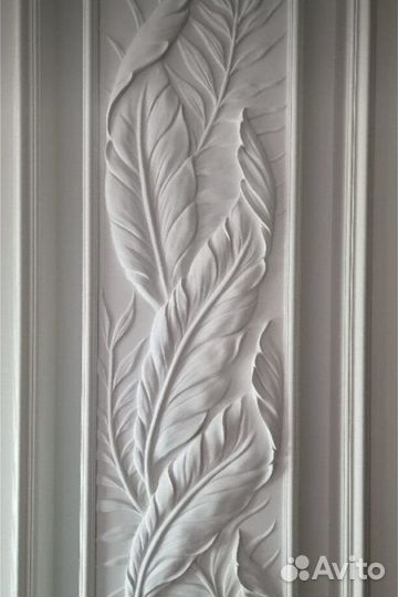 Барельеф, лепка, роспись стен, панно