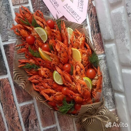 Букеты из рабов и крабов