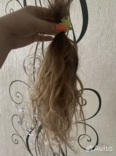 Волосы для наращивания омбре