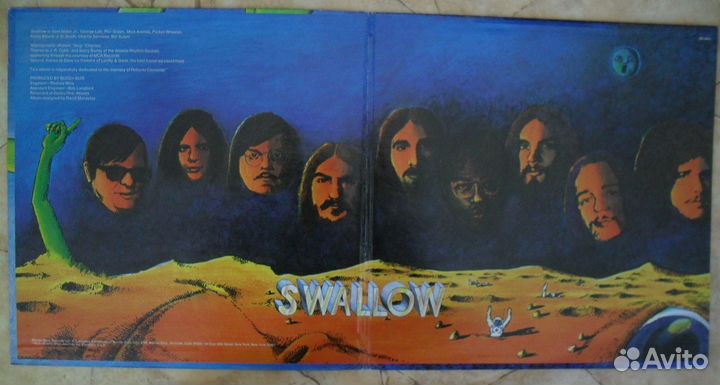 Виниловая пластинка Swallow - Swallow 1973г