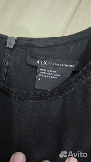 Armani exchange платье 0р