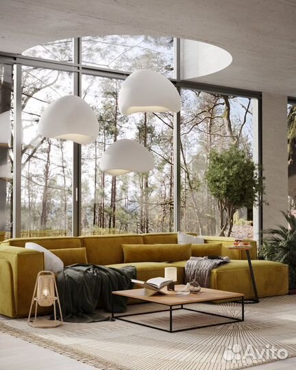 Современный модульный диван