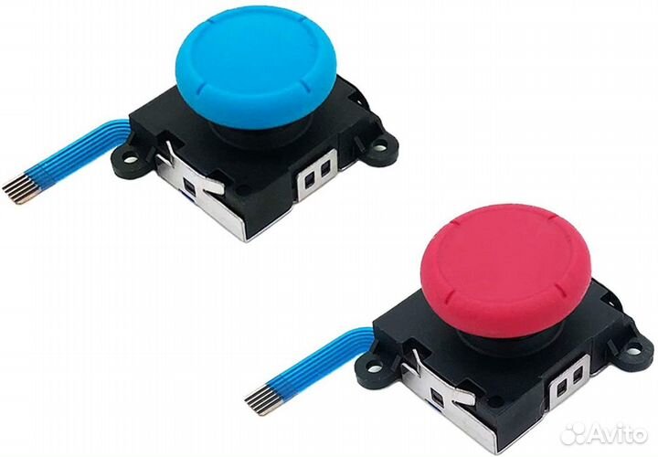 Стик для joy con nintendo switch новый синий