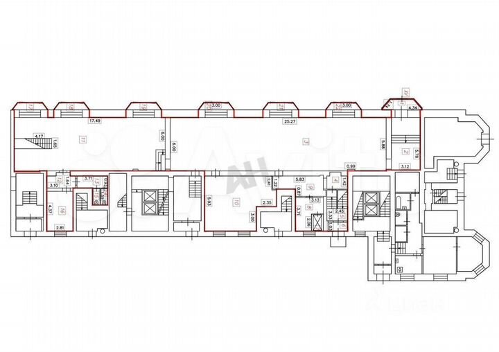 Аренда кафе, ресторана, общепита 435.7 м2 м