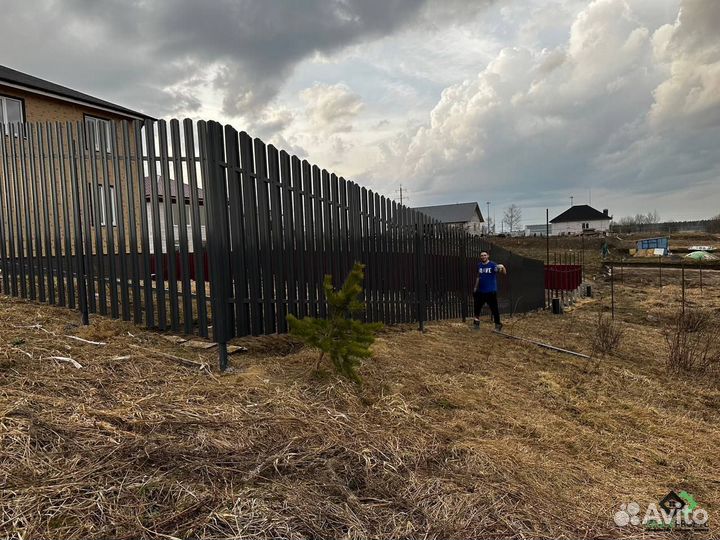 Заборы из профнастила / Заборы под ключ