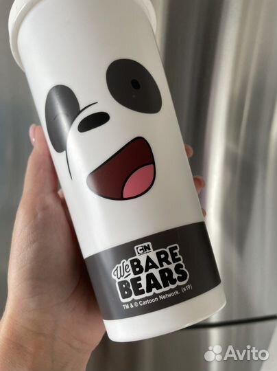 Стакан сувенирный miniso We Bare Bears