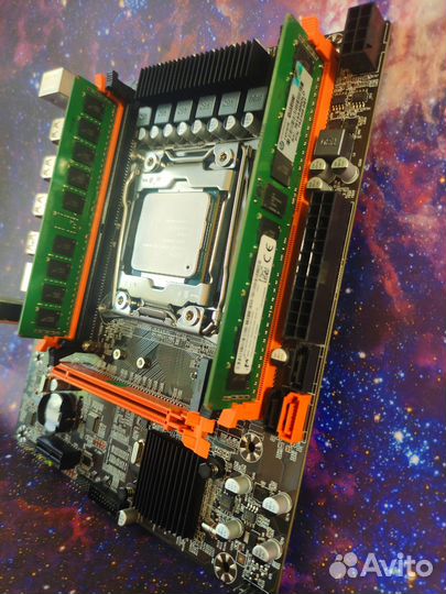 Комплект X99 2011v3 + Xeon 2630v3 + 16/32Gb DDR4