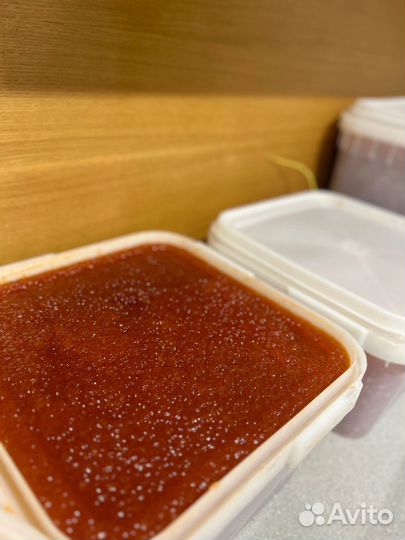 Красная икра горбуши