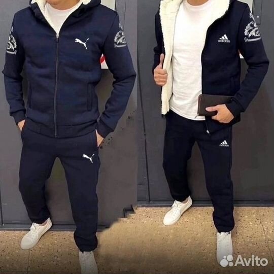 Двойка adidas теплая