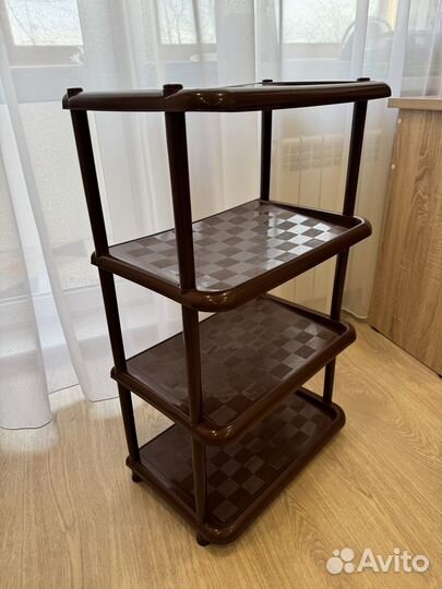 Этажерка для обуви пластиковая б/у