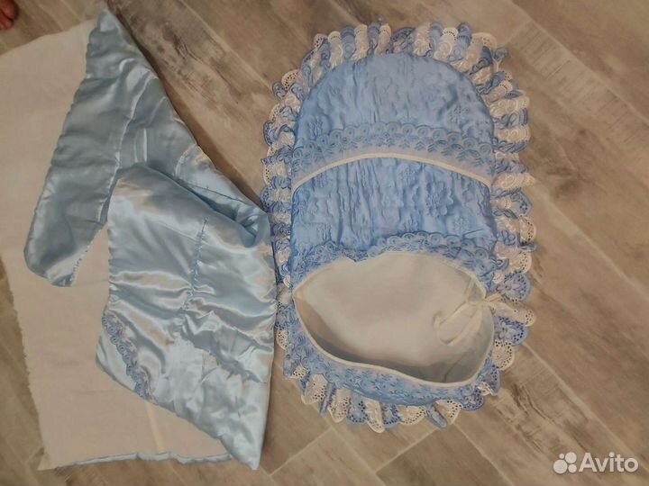 Конверт на выписку для мальчика осень
