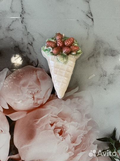 Мыло ручной работы,Букет земляники