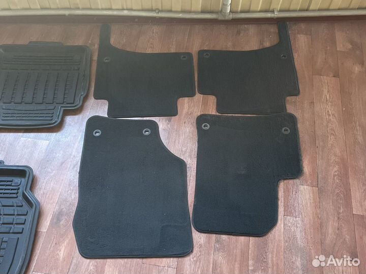 Коврики салона на фольцваген