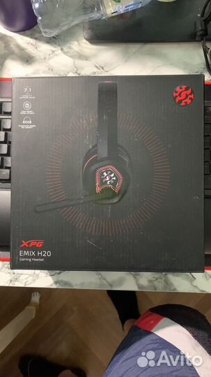 Наушники,полноразмерные, xpg,h20,7.1,50mm